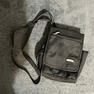 Black crossbody Travelon bag